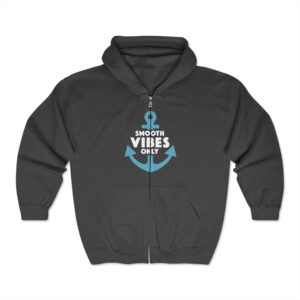 Smooth Vibes Only – Zip Up Hoodie