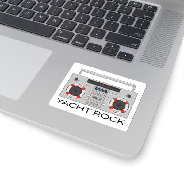 Yacht Rock Boom Box Sticker - Image 5