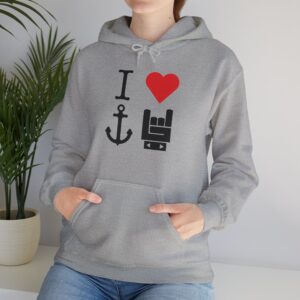 I Love Yacht Rock – Unisex Hooded Sweatshirt