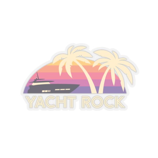 A Yacht Rock Sunset - Sticker