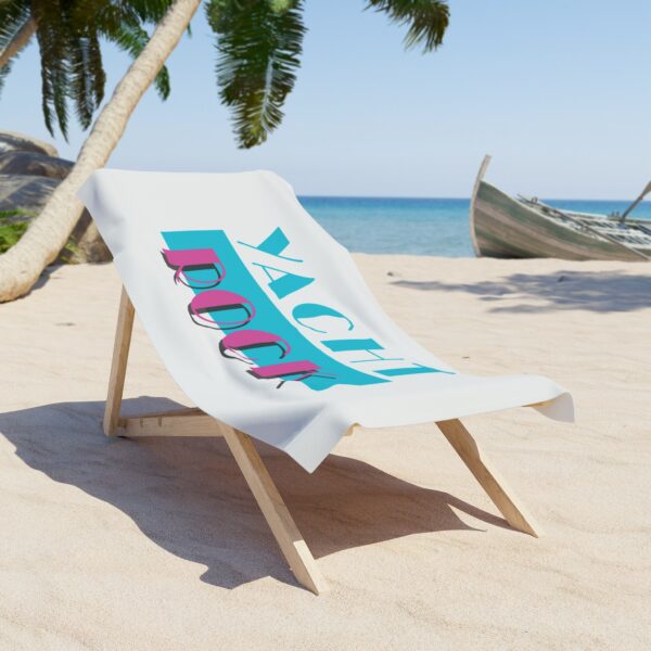 Yacht Rock Miami - Beach Towel - Image 3