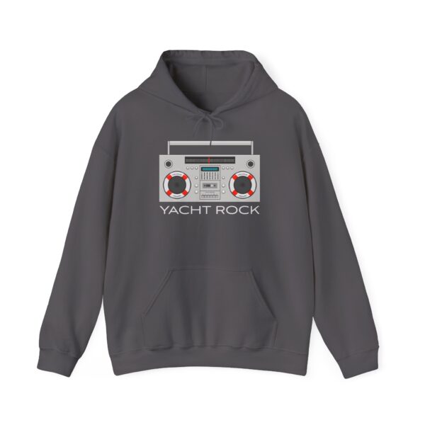 Yacht Rock Boom Box - Unisex Hooded Sweatshirt - Image 7