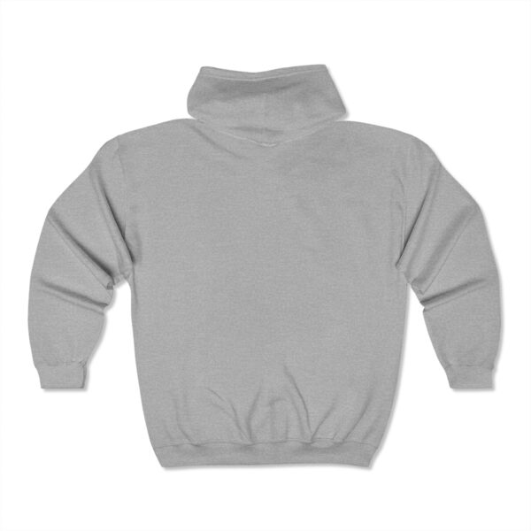 Welcome Aboard Salute - Unisex Zip Up Hooded Sweatshirt - Image 2