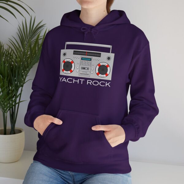 Yacht Rock Boom Box - Unisex Hooded Sweatshirt - Image 12