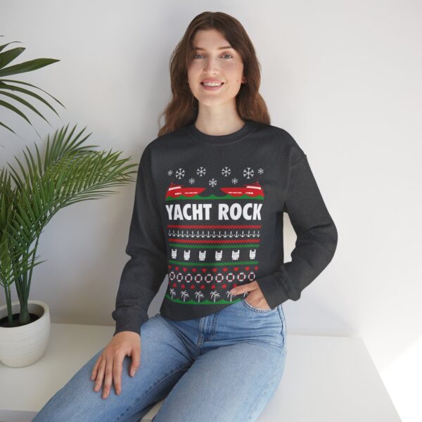 A Very Yacht Rock Christmas - Crewneck Sweatshirt - Image 8